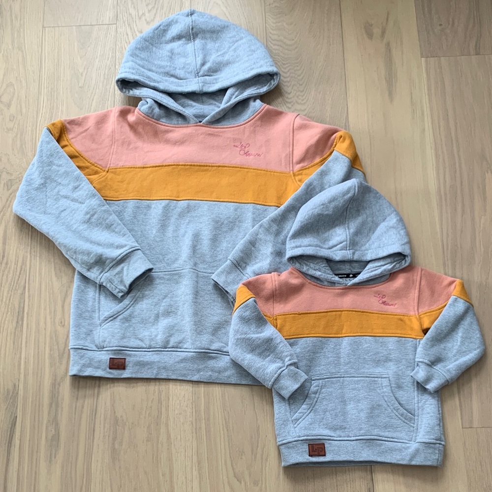 Mommy and mini sweatshirts | Made in Canada | sizes: XS and 2T-3T